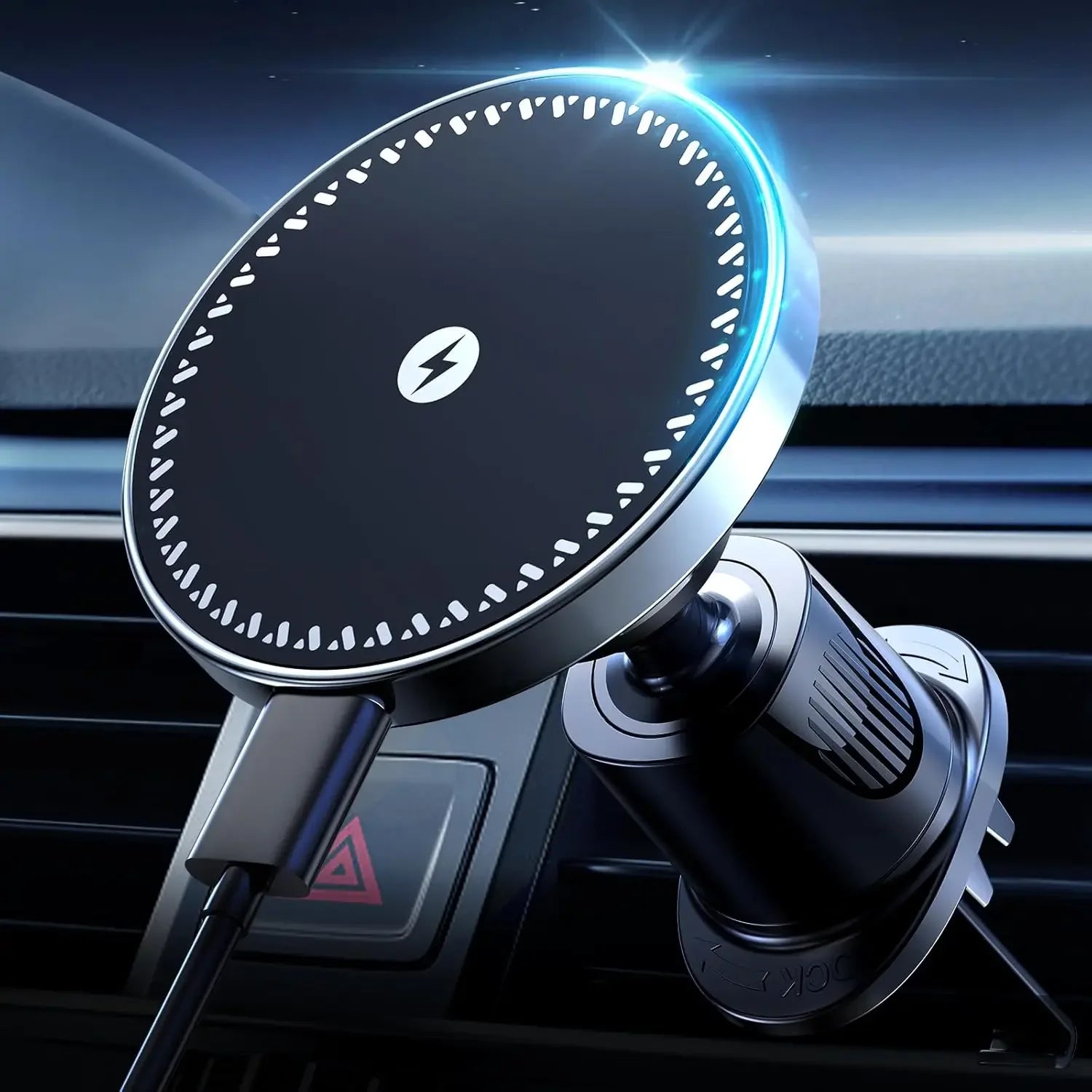 ⚡ Jay Charge™ 15W Magnetic Wireless Car Charger