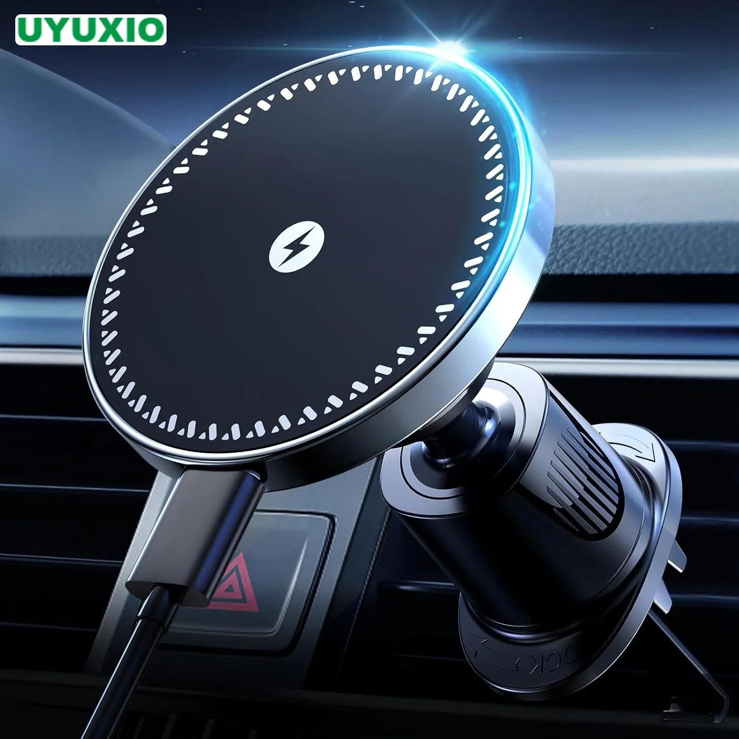 ⚡ Jay Charge™ 15W Magnetic Wireless Car Charger